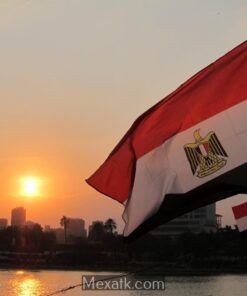 علم مصري وطني اكسترا لارج يصلح للشركات والمدراس وتزين المباني واحتفالات الاستقلال و للأحداث والمهرجانات الوطنية وحفلات الشارع ،لا تشمل سارية العلم (110×160سم)