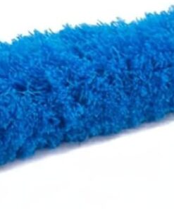 منفضة من مايكروفايبر مزودة بمقبض فرشاة لإزالة الغبار والشحنات الساكنة، أداة تنظيف منزلية مناسبة للأثاث والمراوح وستائر النوافذ والأرفف والأسقف وإزالة خيوط العنكبوت. خفيفة الوزن وقابلة للغسل، إكسسوار عملي للاستخدام المنزلي الوان مختلفه