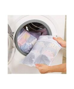 شنطة غسيل شبكية مربعة الشكل 60 × 60 سم - الحل الأمثل لتنظيم ملابسك