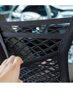 حقيبة تنظيم جيب السيارة القابلة للتعديل مع الخطافات