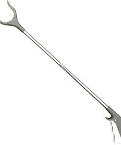 ملقاط قمامة بمقبض طويل  أداة مخلبية، بطول 83 سم، متعدد لون سيلفر