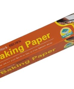 لفة ورق زبدة للخبز وتغليف الطعام غير مبيض و غير لاصق و مقاوم للحرارة والزيوت، مناسب للاستخدام للفرن و بطانات للقلاية الهوائية، للخبز والتبخير والقلي، 10م × 30 سم