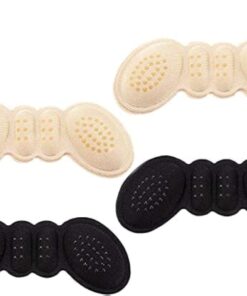 بطانات للكعب ذاتية اللصق، حشوات للاحذية الكبيرة وواقيات كعب للنساء والرجال، قطعتان، الوان عشوائية