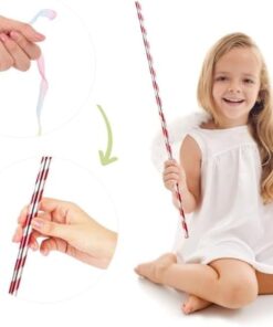 عصا سحرية من ألعاب وهدايا، مصنوعة من البلاستيك، مناسبة للجنسين، قابلة للتوسيع من 5 سم إلى 70 سم. مصممة للترفيه والعروض المسرحية.