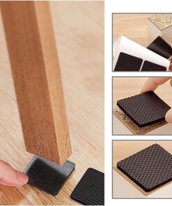 وسادات اثاث،36 قطعة من وسادات الاثاث ذاتية اللصق الممتازة، واقيات ارضية مضادة للخدش لارجل الاثاث والارضيات الخشبية، عبوة اقتصادية (36، ايفا )