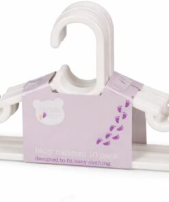 شماعات ملابس الاطفال من 10 قطع، منظم خزانة ملابس متين وخفيف الوزن، حامل ملابس للرضع الصغار، موفر للمساحة، حل تخزين للخزانة، عرض 29 سم، منظم منزلي للحضانة